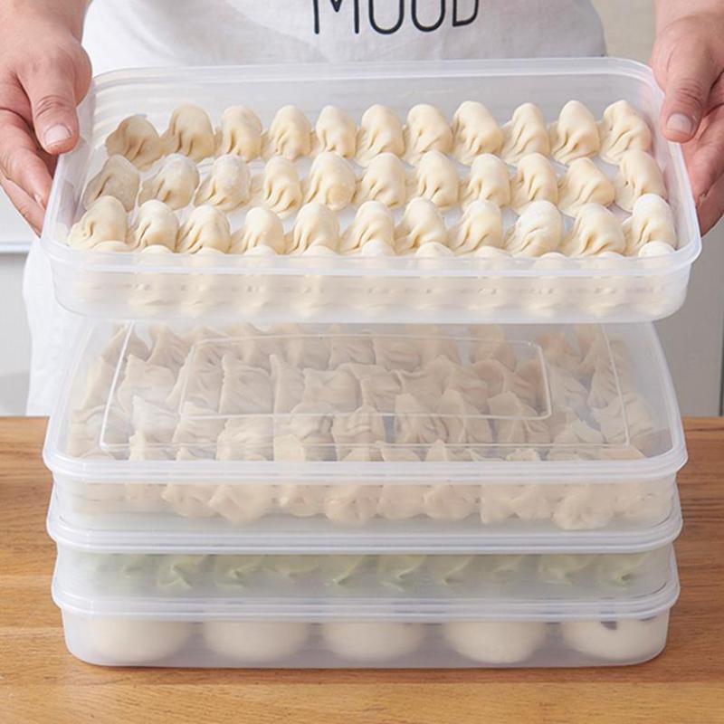 Food Storage Refrigerator - Transparent Kitchen Storage Box Refrigerator Organizer