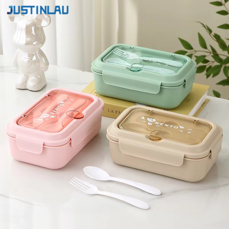 Food Storage Vault - JUSTINLAU Lunch Box Portable for Children