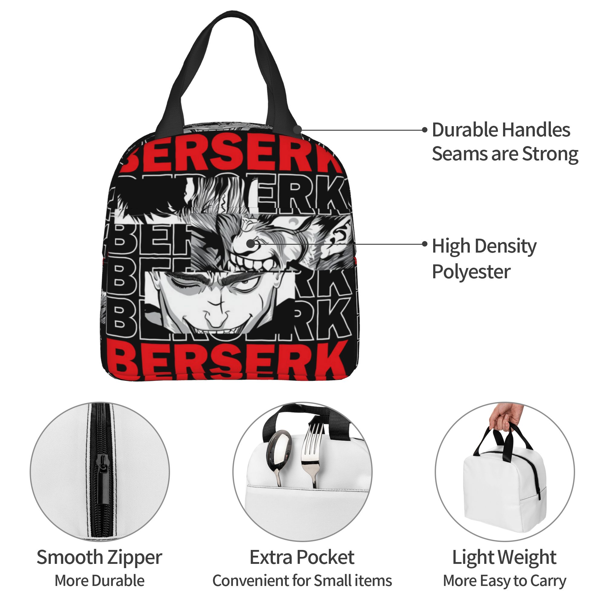 Food Storage System - B-Berserks Thermal Insulated Lunch Bag Brand