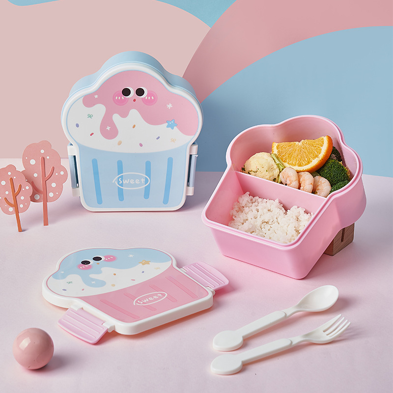 Food Storage Vault - Cute Bento Lunch Box School Heater
