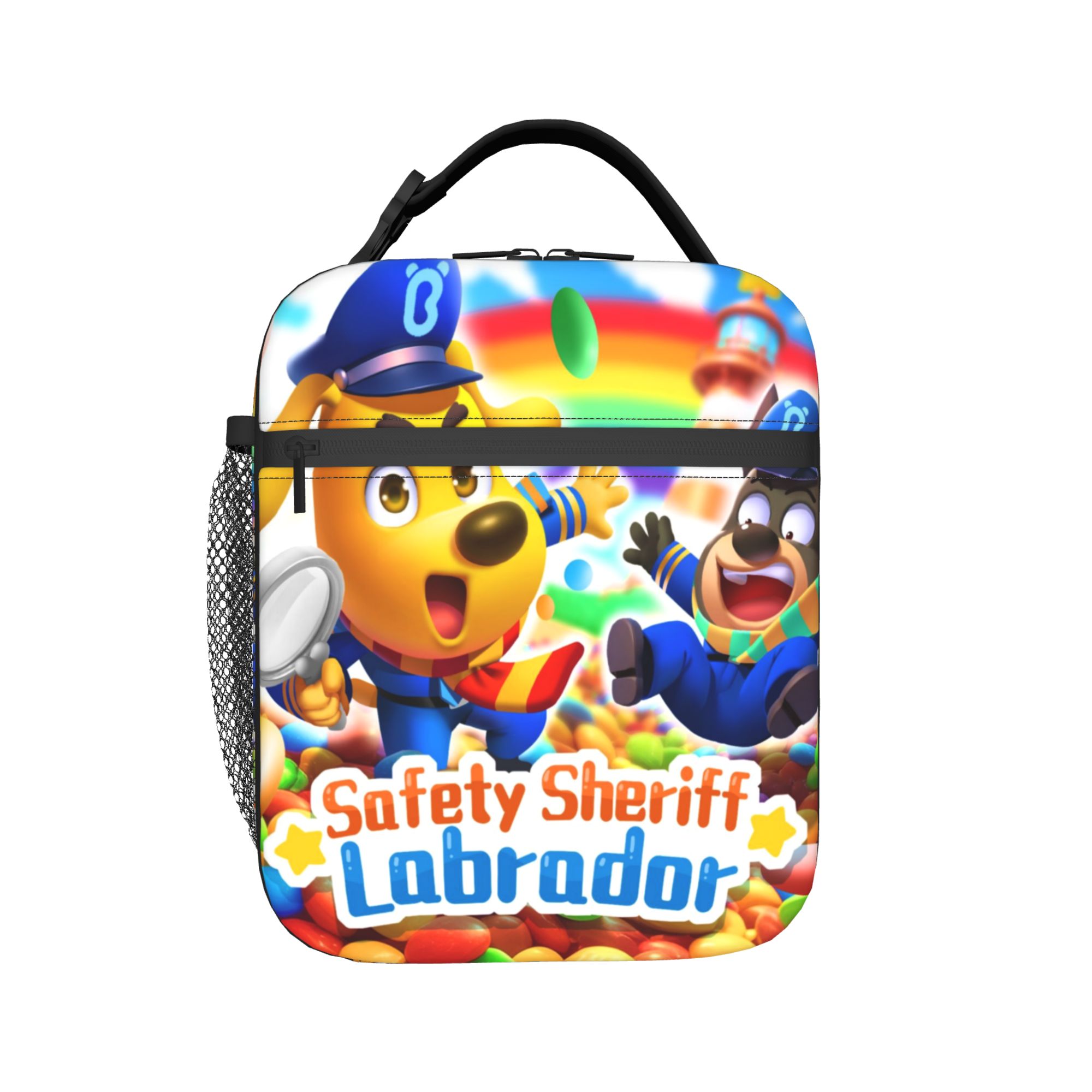 Food Storage Food Safety - Safety Sheriff Labrador Merch Insulated Lunch