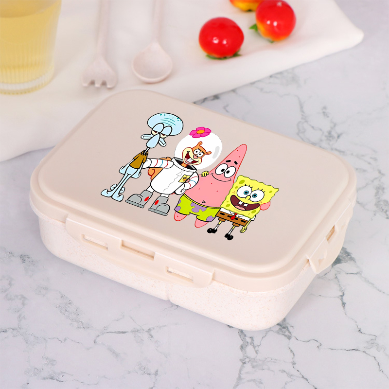 Food Storage System - New SpongeBob SquarePanted Lunch Box Anime