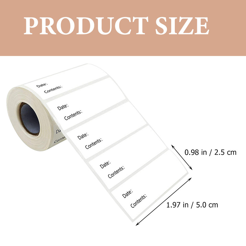 1 Roll Premium Food Labels for - огляд і ціна Food Storage Expiration Dates