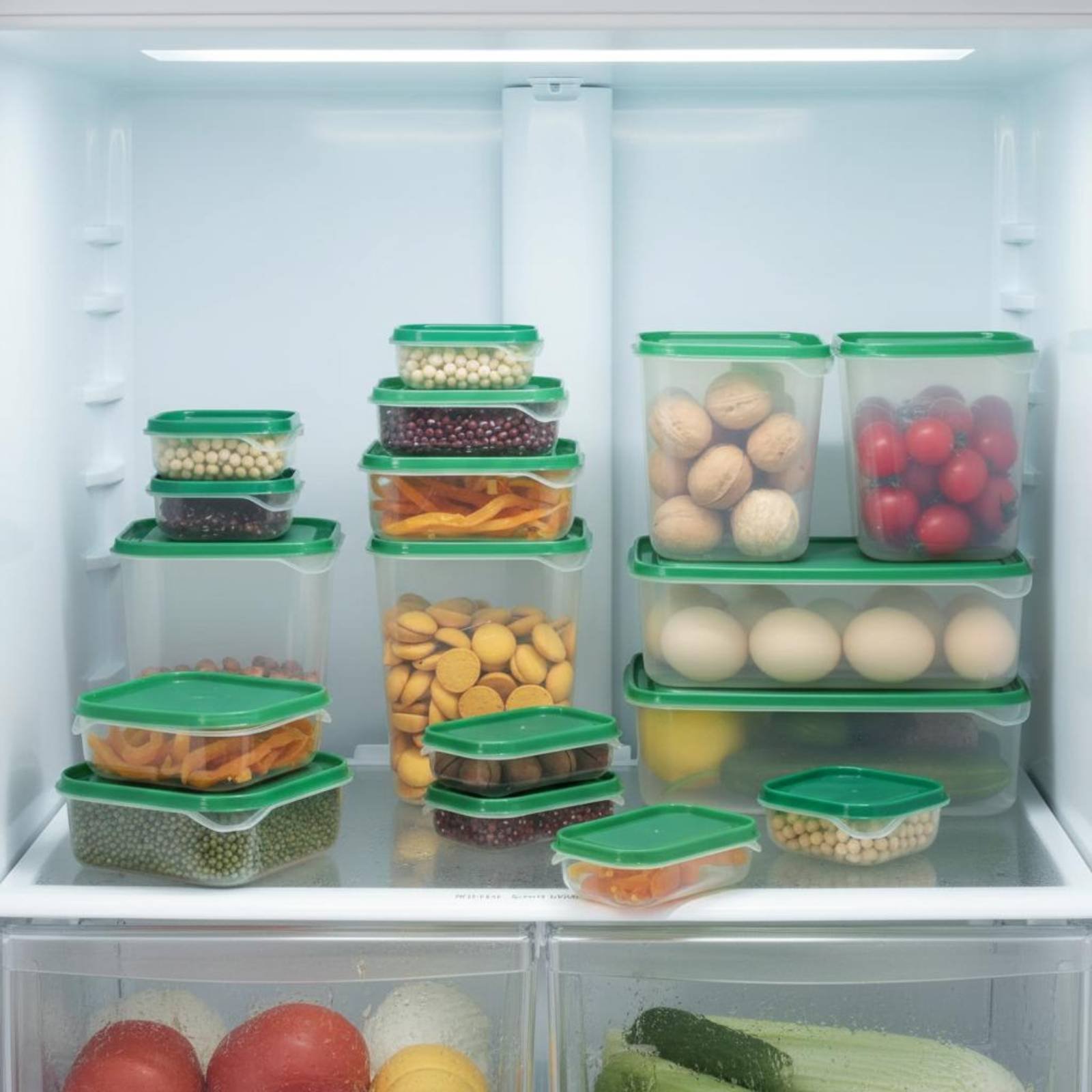 17 Pieces Fridge Storage Box S - огляд і ціна Food Storage Refrigerator