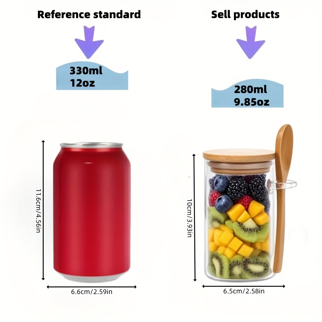 4/8/12Pcs, Oatmeal Breakfast C - огляд і ціна Glass Meal Prep Container