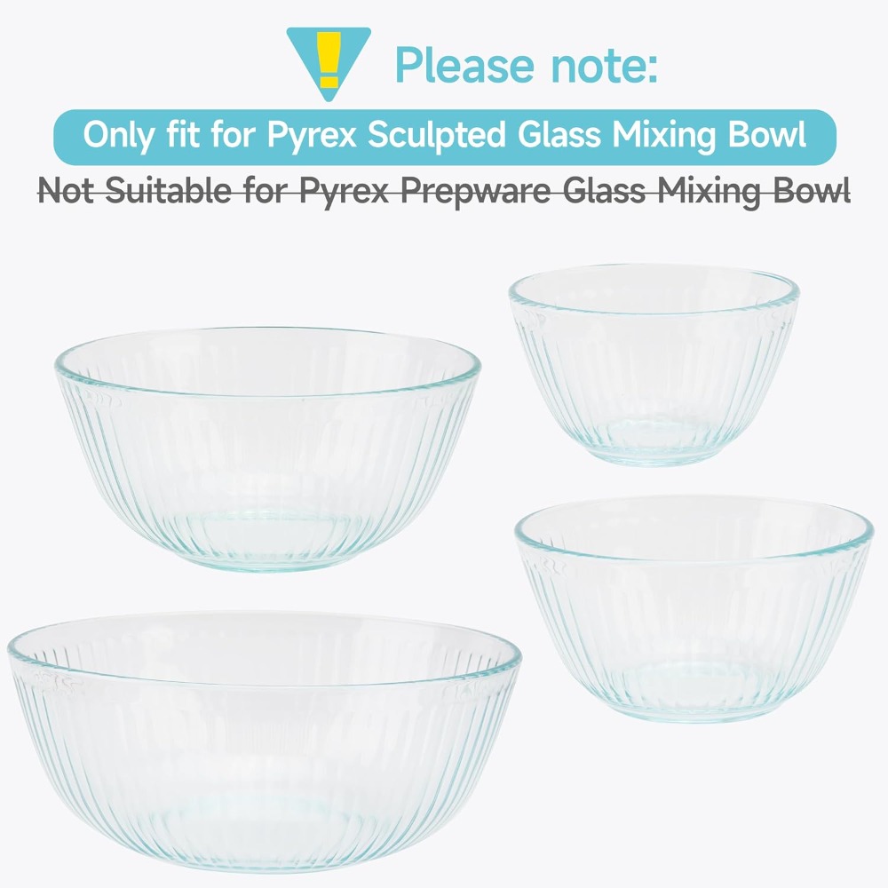 Silicone Lids for Glass Mixing - огляд і ціна Food Storage With Glass Lids