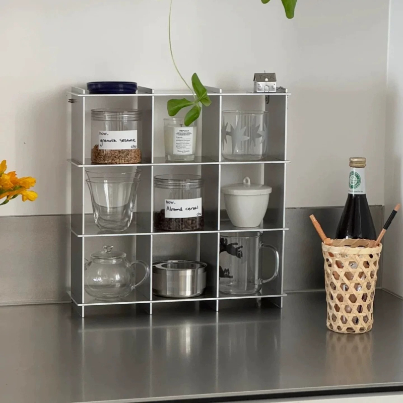 Minimalist Aluminum Alloy Coun - огляд і ціна Food Storage Shelving