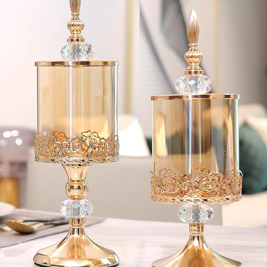 Light Luxury Crystal Glass Sto - огляд і ціна Food Storage With Glass Lids