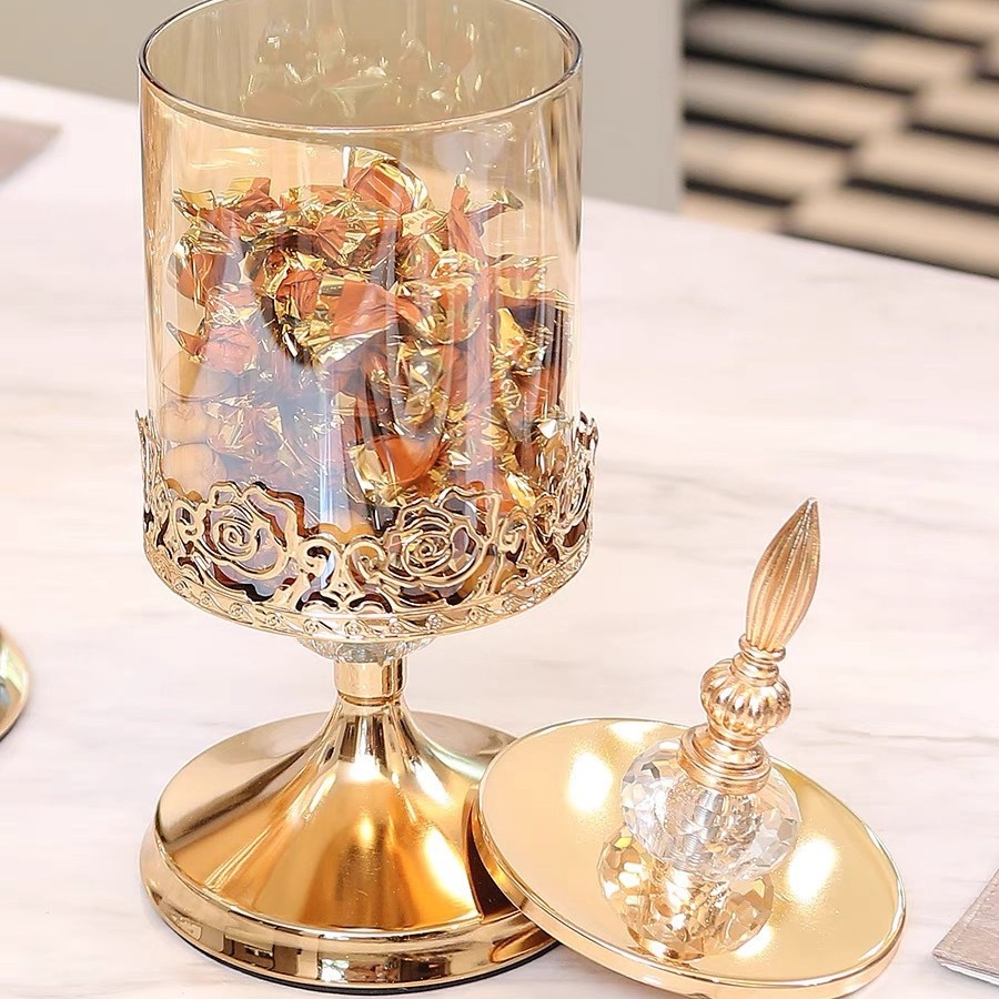 Light Luxury Crystal Glass Sto - огляд і ціна Food Storage With Glass Lids