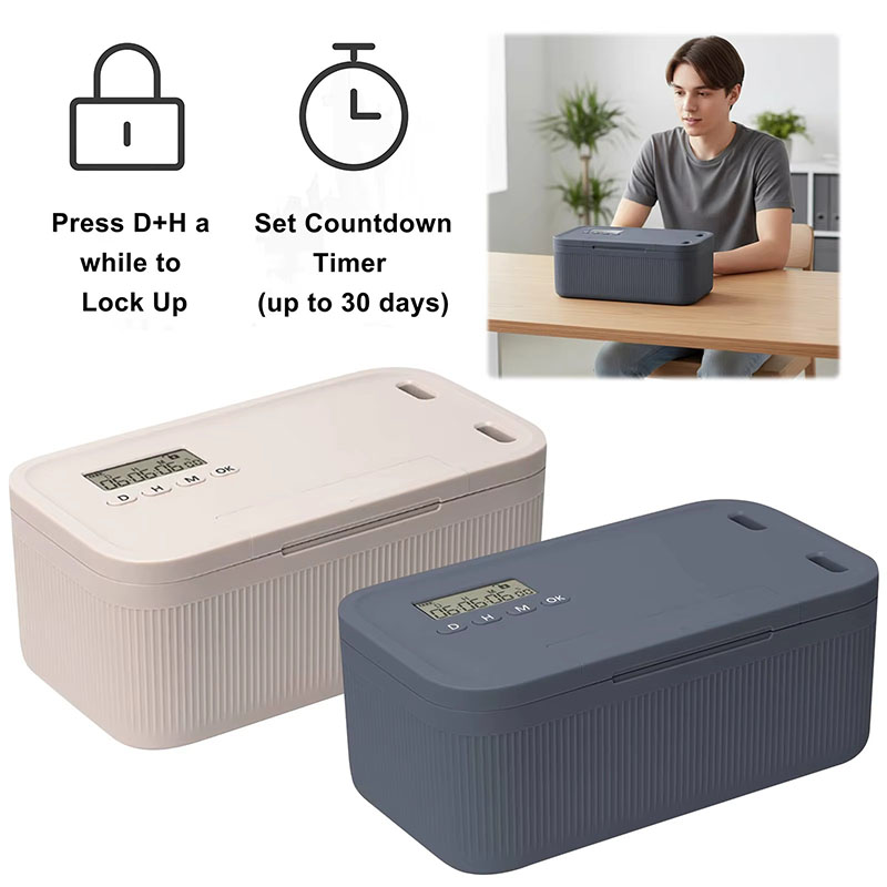 Lock Box with Timer Phone Lock - огляд і ціна Food Storage Food Safety