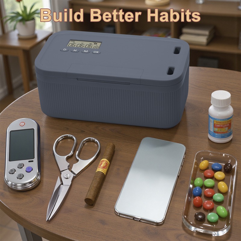 Lock Box with Timer Phone Lock - огляд і ціна Food Storage Food Safety
