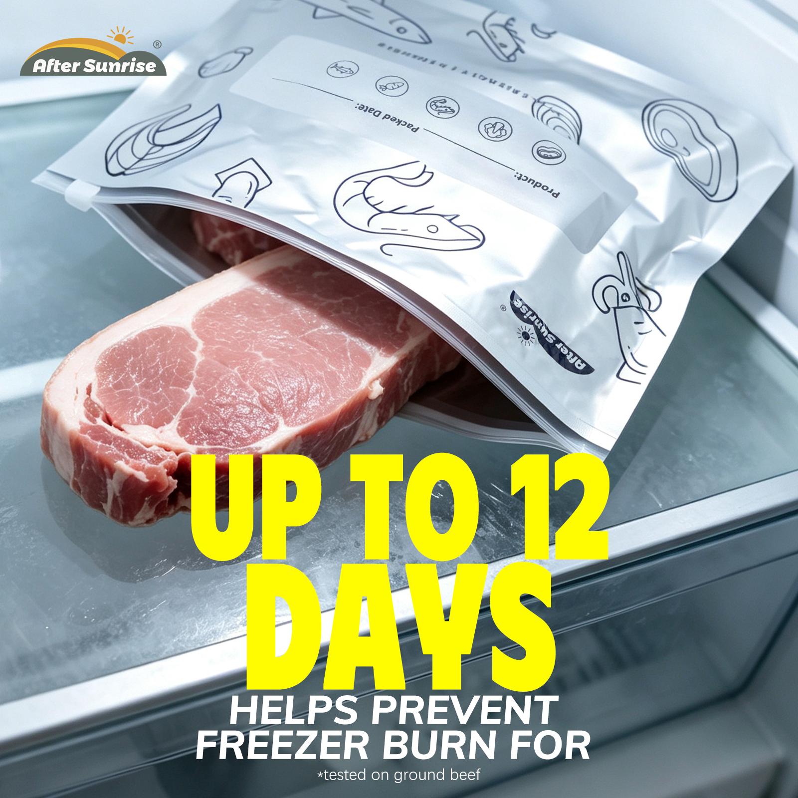 【Refrigerated Food】Reusable Al - огляд і ціна Food Storage Zip Bags