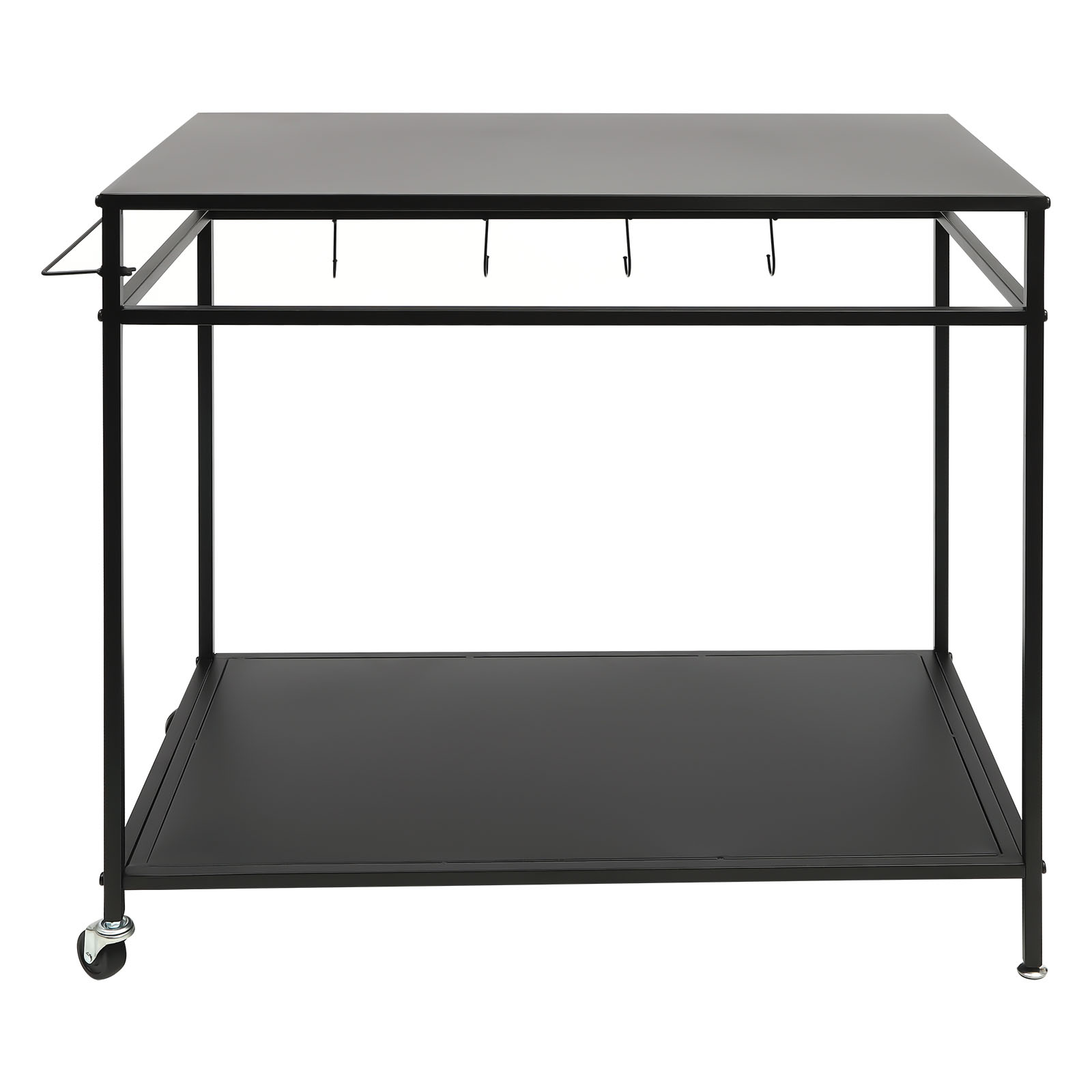 Double-Shelf Movable Cooking T - огляд і ціна Food Storage Shelving