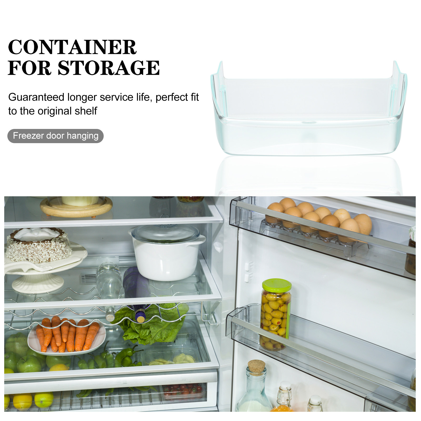 Plastic Fridge Side Door Organ - огляд і ціна Food Storage Refrigerator