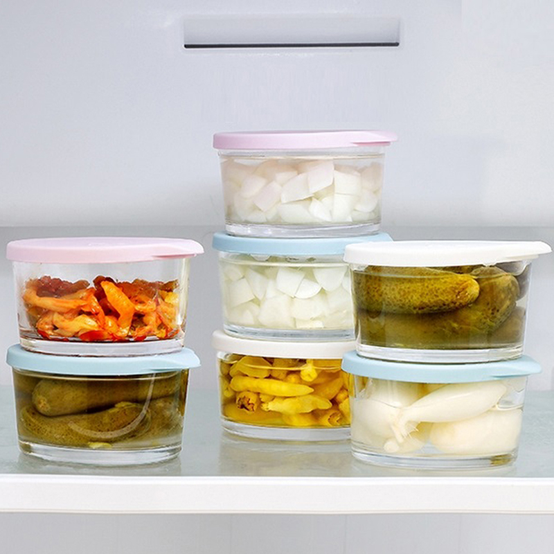 ●Microwave Safe Round Food Sto - огляд і ціна Glass Meal Prep Container