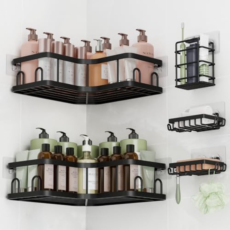 1Pcs/3Pcs/5Pcs Corner Shower S - огляд і ціна Food Storage Shelving