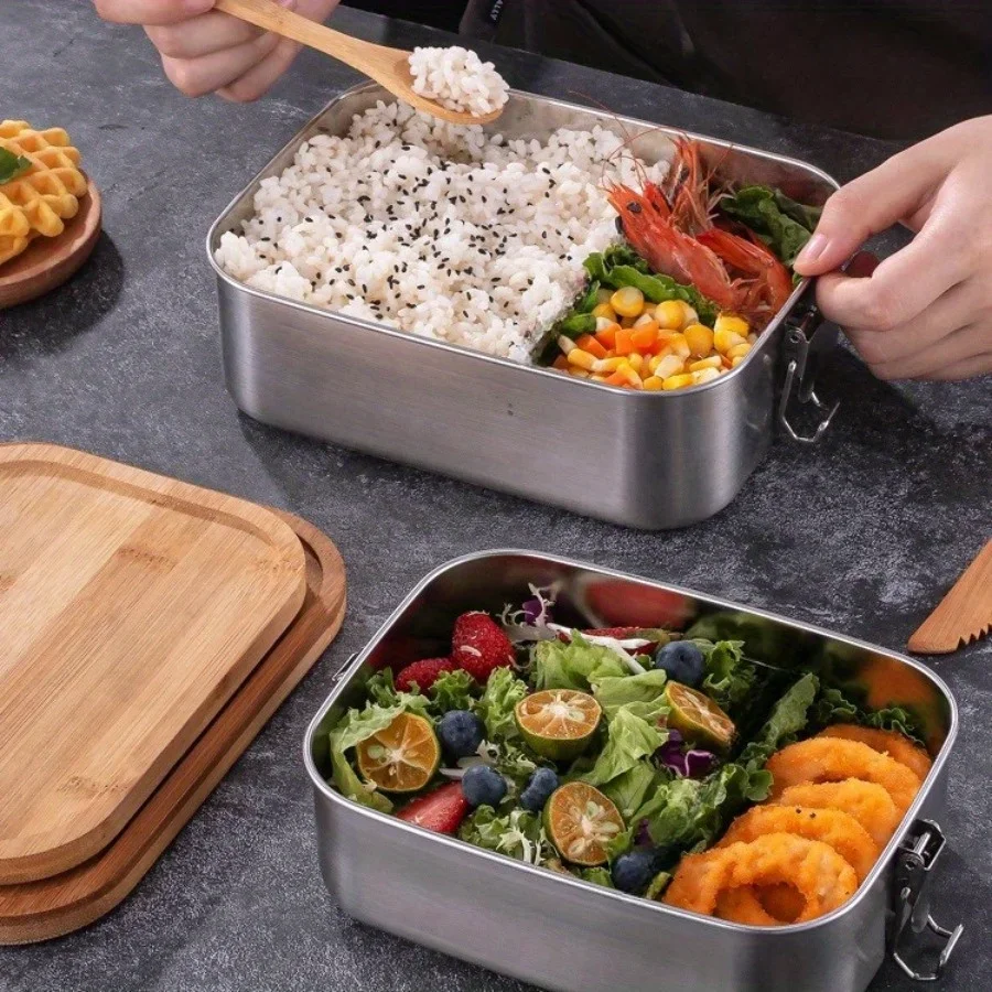 New 304 Stainless Steel Bamboo - огляд і ціна Food Storage Vault