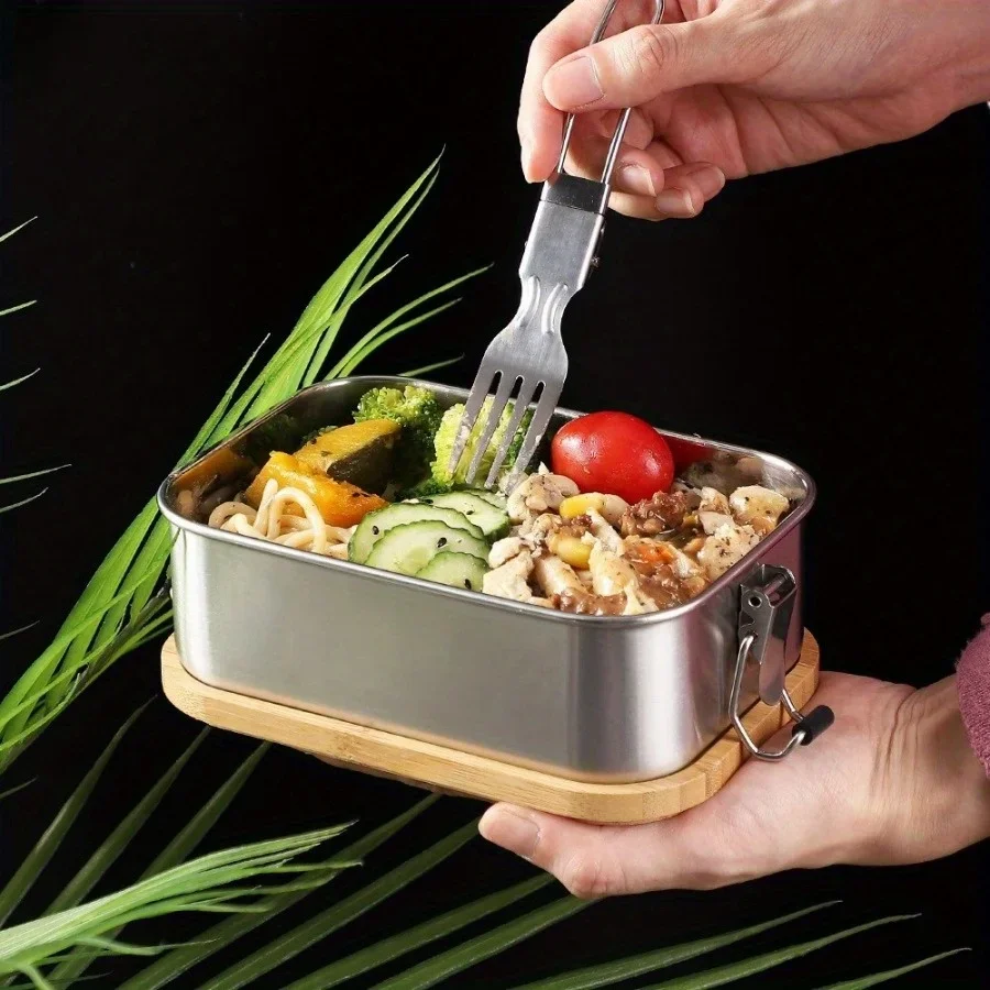 New 304 Stainless Steel Bamboo - огляд і ціна Food Storage Vault