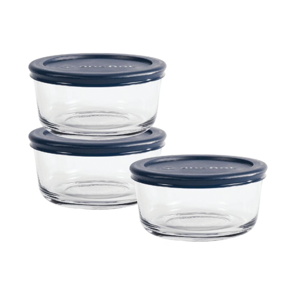 Anchor Hocking Glass Food Stor - огляд і ціна Food Storage With Glass Lids