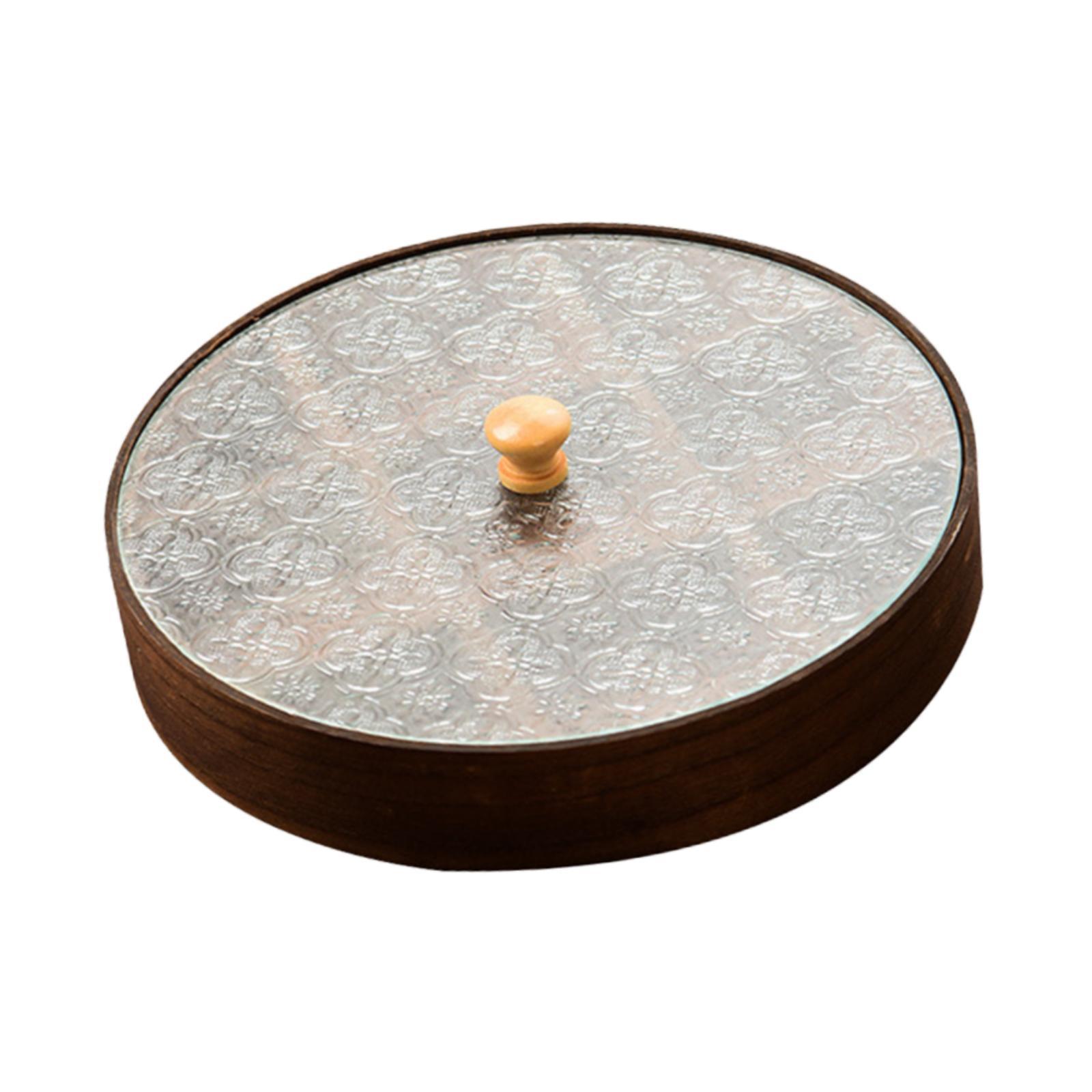 Large Capacity Wooden Serving  - огляд і ціна Food Storage With Glass Lids