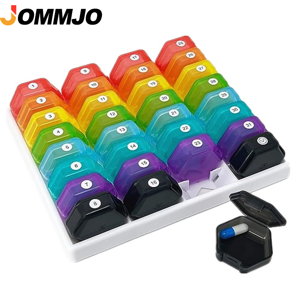 31 Day Monthly Pill Organizer  - огляд і ціна Food Storage Vault