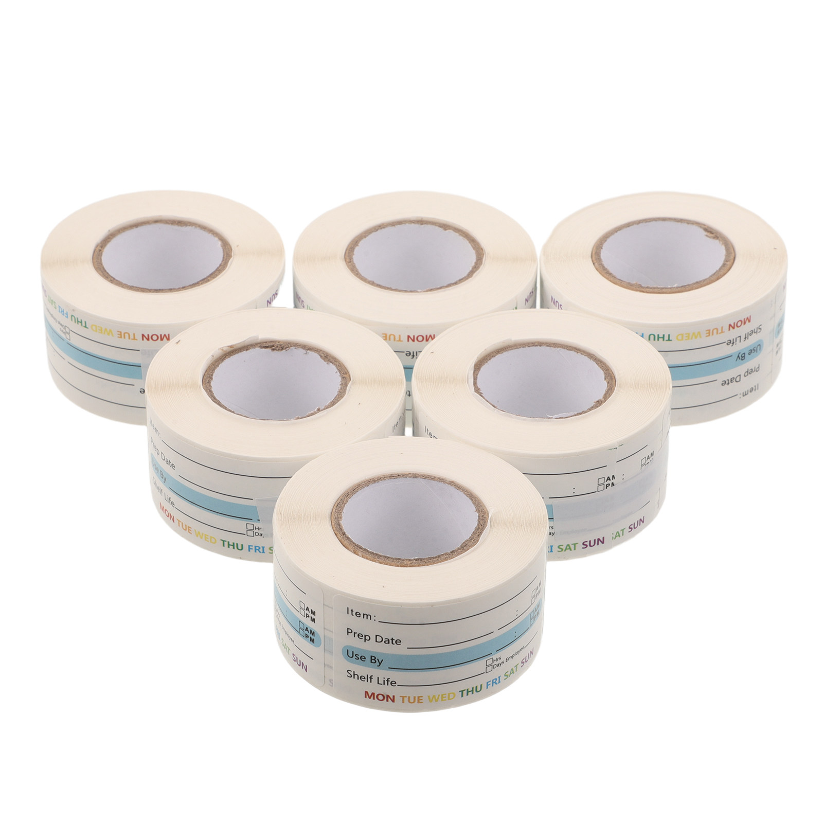 6 Rolls Food Storage Labels Ex - огляд і ціна Food Storage Expiration Dates