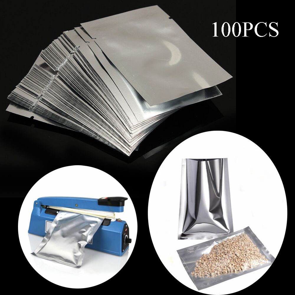 100PCS Waterproof Food Grade K - огляд і ціна Food Storage Zip Bags