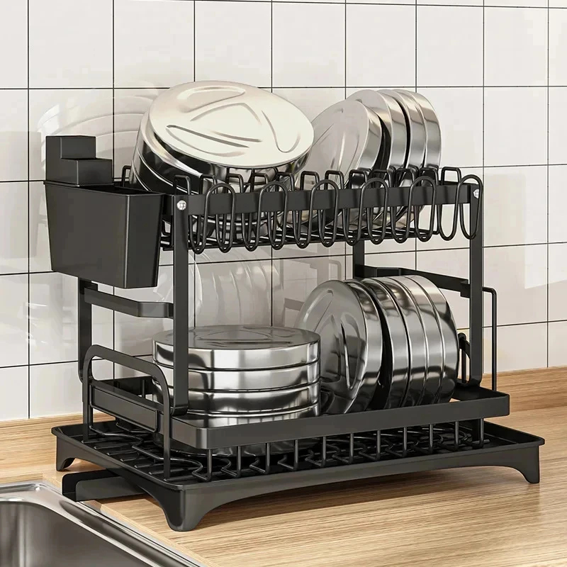 Premium Large-capacity 2-Tier  - огляд і ціна Food Storage Shelving