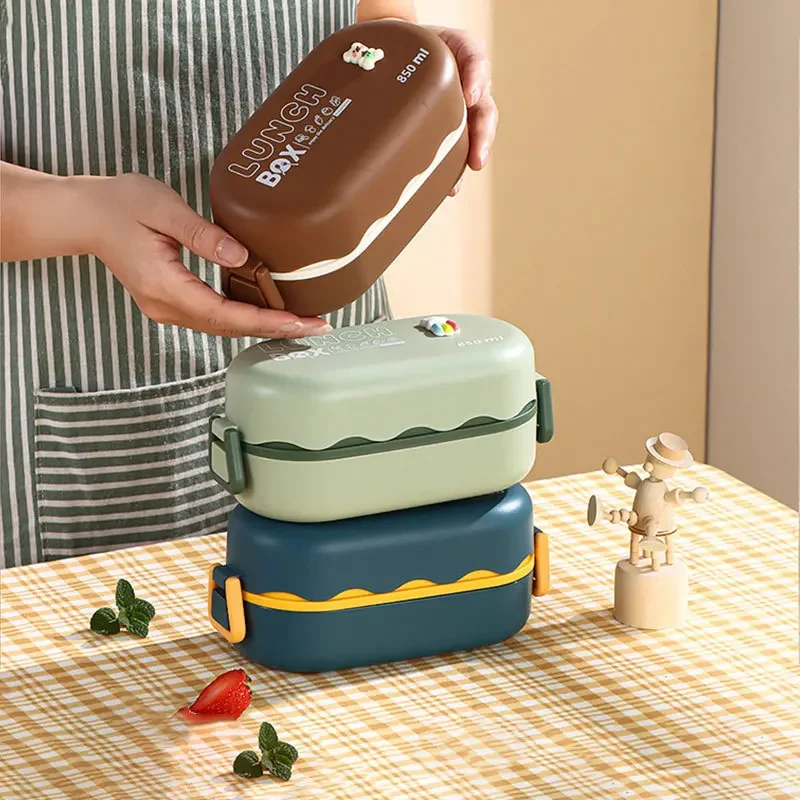 850ML Lunch Box Double-layer P - огляд і ціна Food Storage Vault