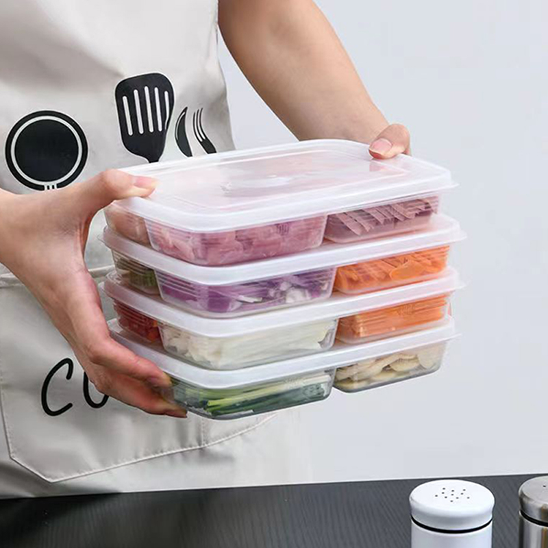 New【4 Grids Plastic Storage Bo - огляд і ціна Food Storage Vault