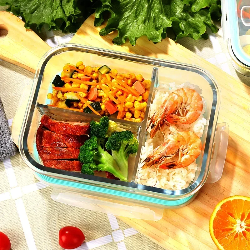 Glass Fresh-Keeping Box high B - огляд і ціна Glass Meal Prep Container