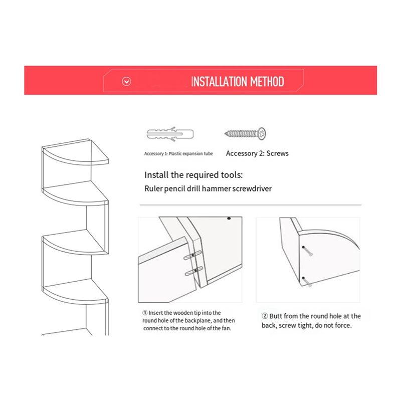 ABUL-Corner Shelf Corner Corne - огляд і ціна Food Storage Shelving