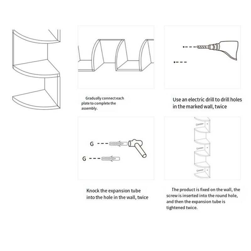 ABUL-Corner Shelf Corner Corne - огляд і ціна Food Storage Shelving