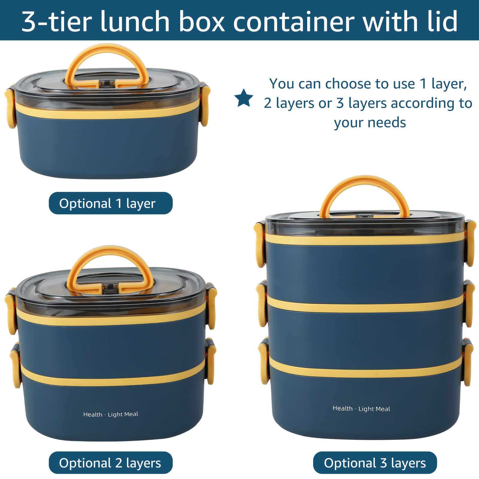 Portable adult lunch box 2000M - огляд і ціна Food Storage To Keep Warm