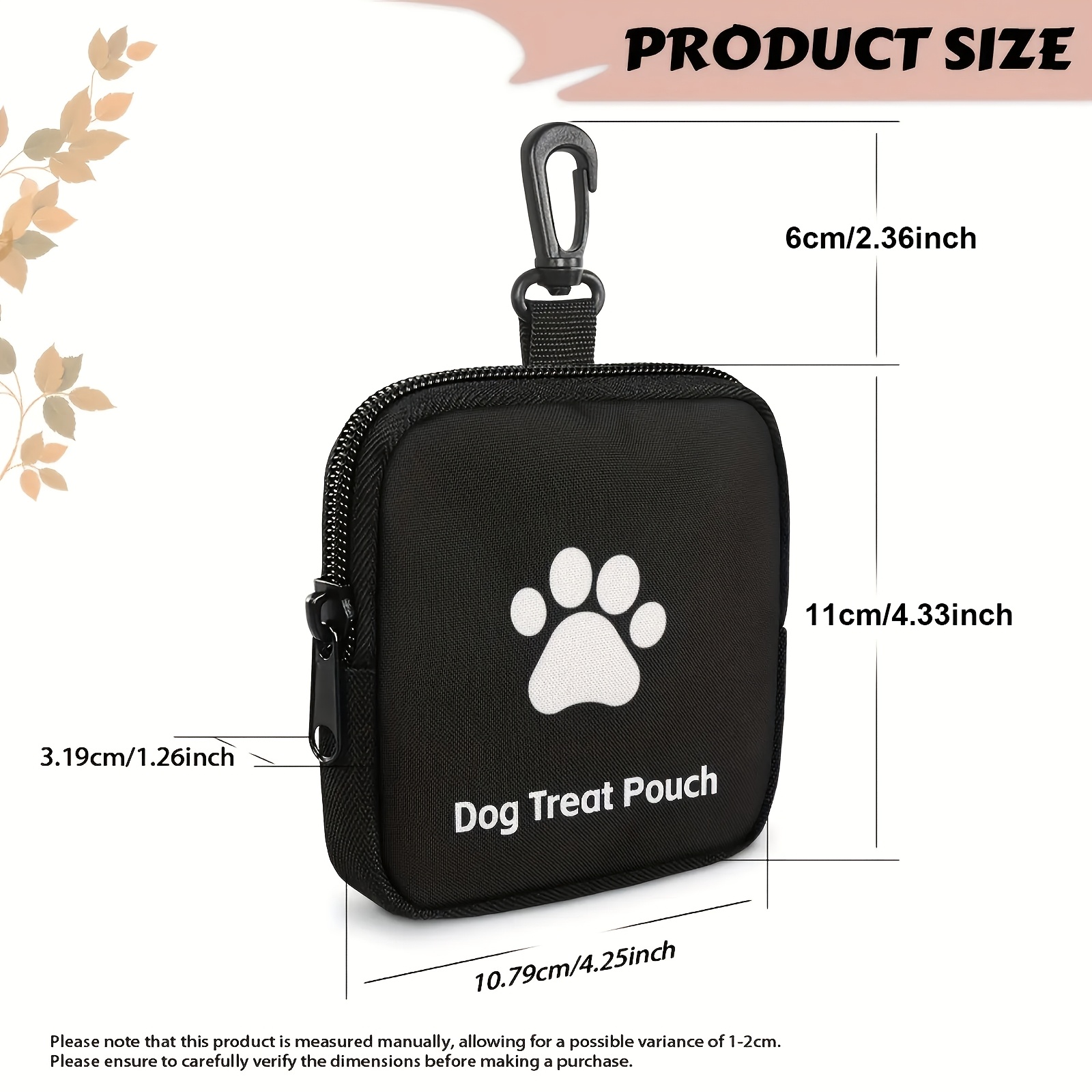 Dog Training Treat Pouch,Trave - огляд і ціна Food Storage Zip Bags