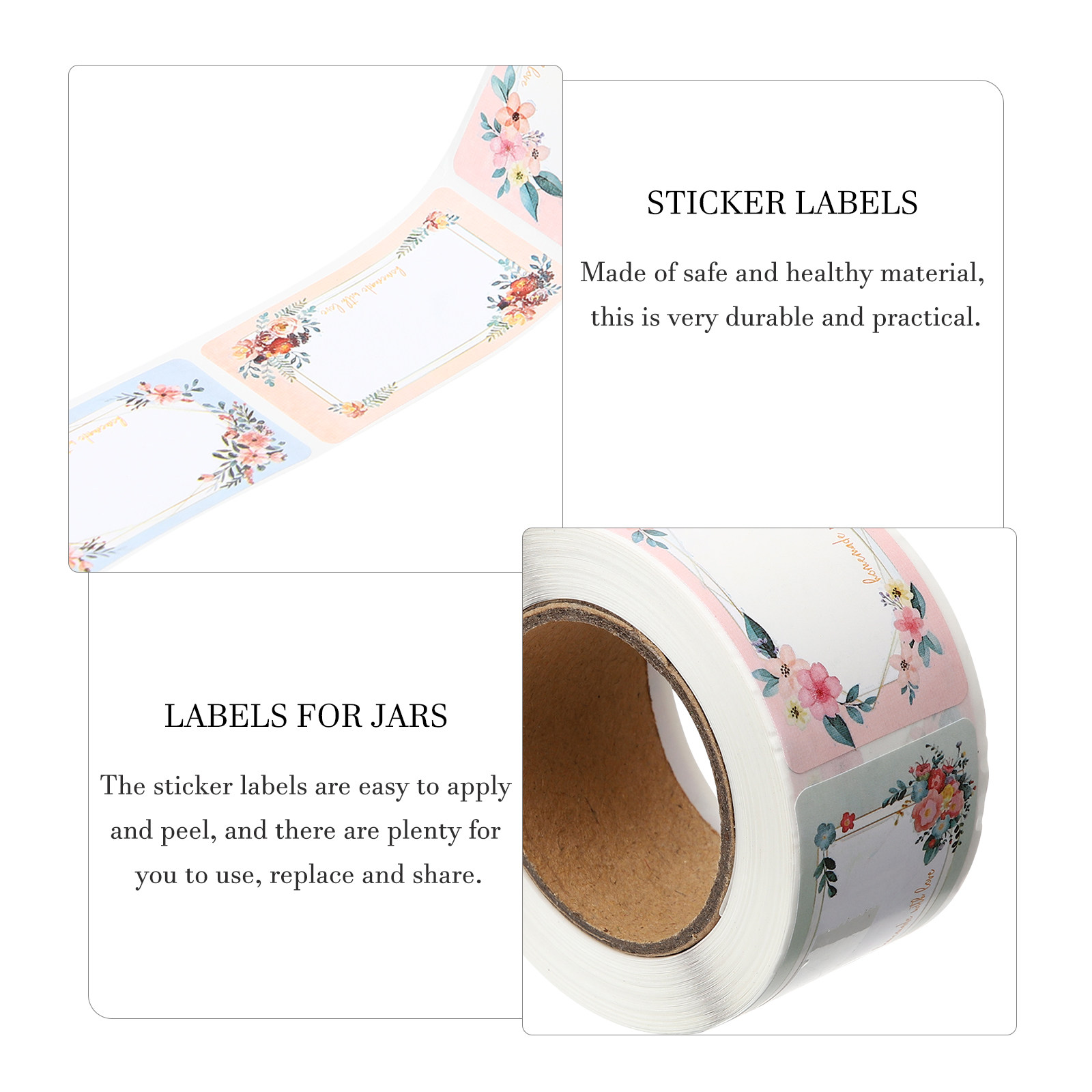 3 Rolls Blank Name Sticker Lab - огляд і ціна Food Storage Expiration Dates