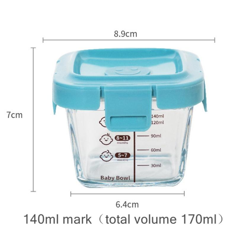 And Heat-resistant Storage Box - огляд і ціна Food Storage Glass Box