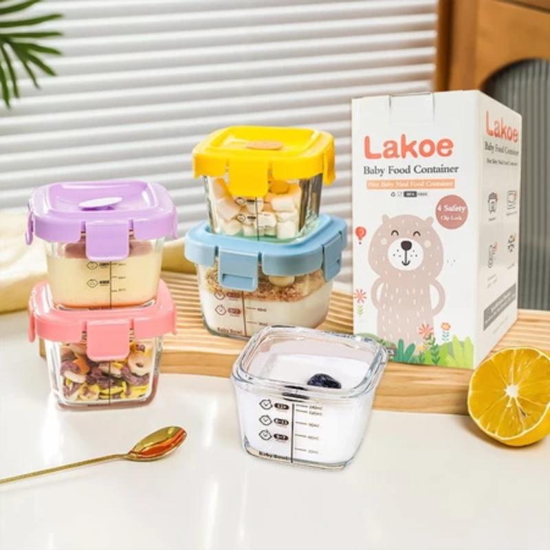 And Heat-resistant Storage Box - огляд і ціна Food Storage Glass Box