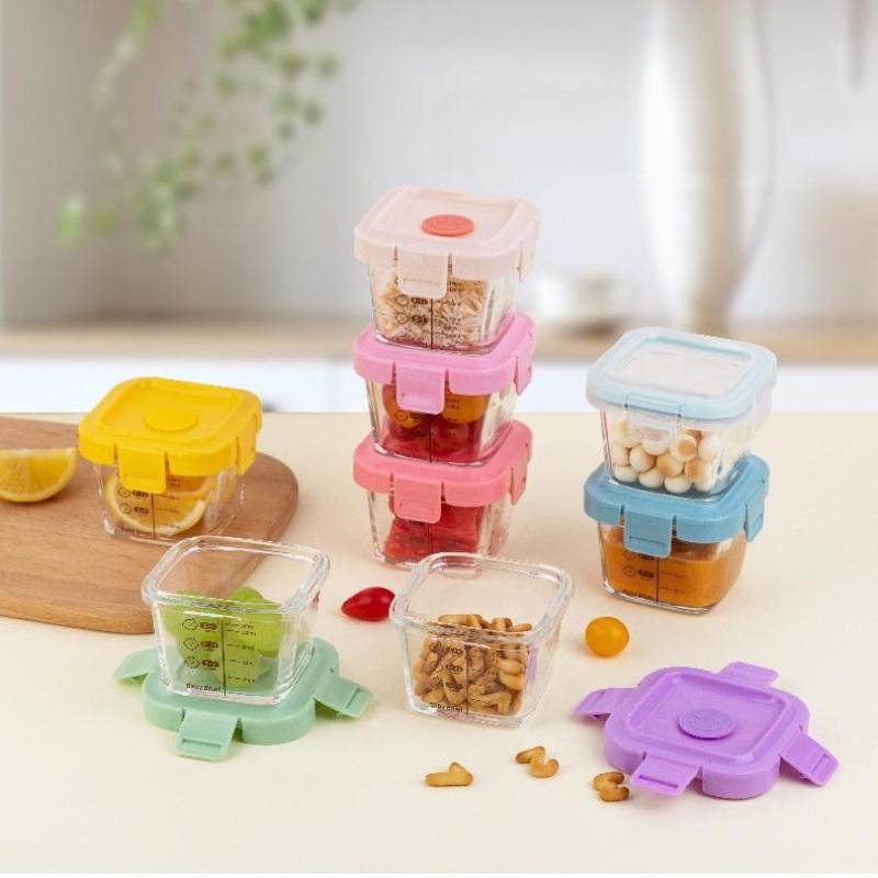 And Heat-resistant Storage Box - огляд і ціна Food Storage Glass Box
