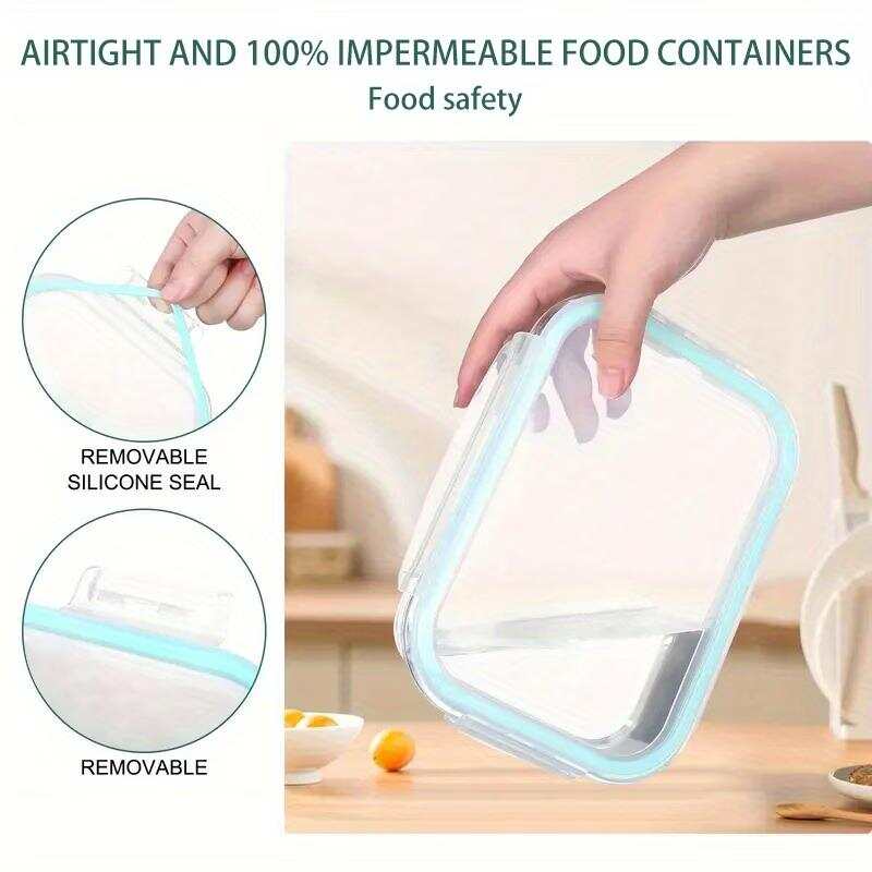 16pcs Sealed Glass Food Storag - огляд і ціна Food Storage With Glass Lids
