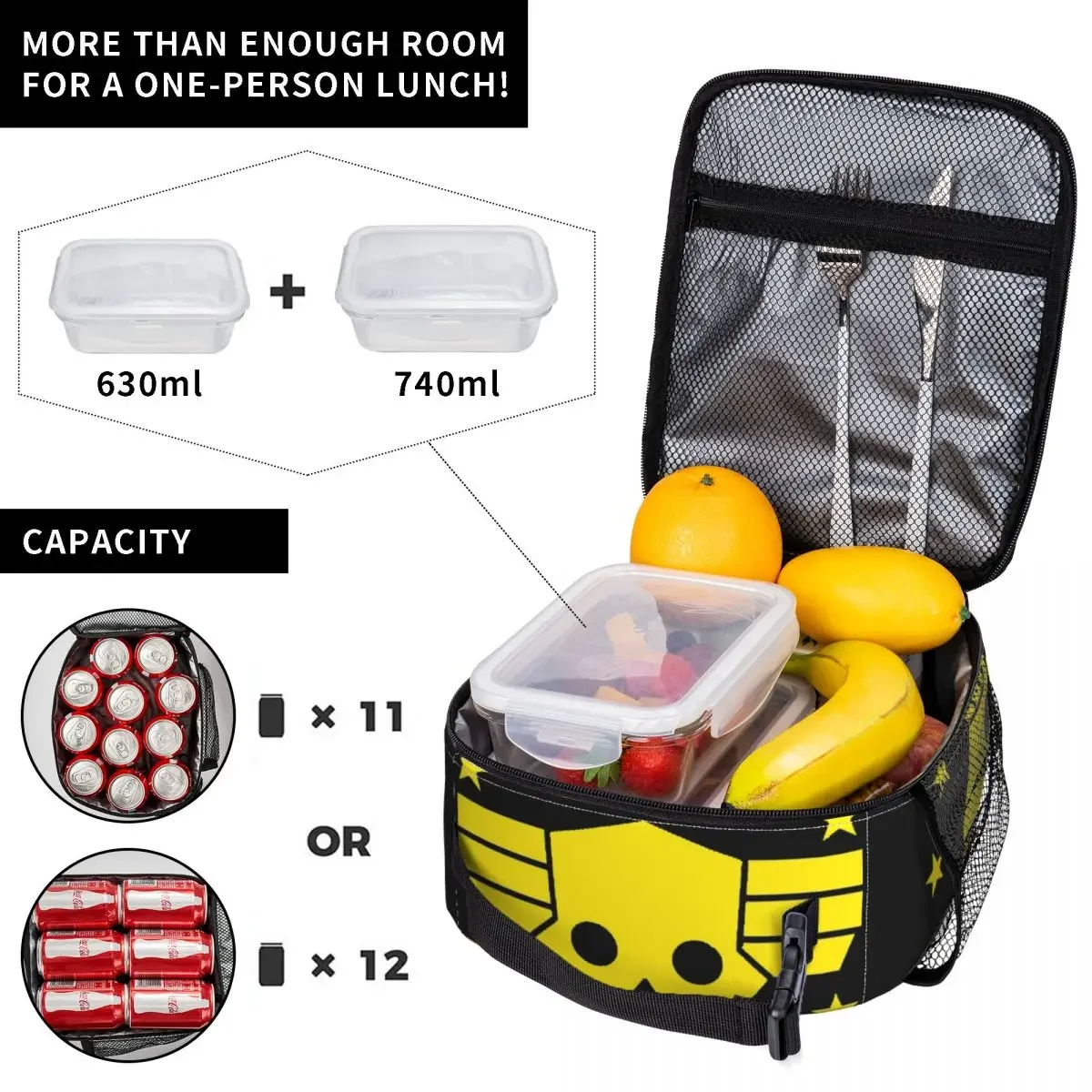 Insulated Lunch Bag Helldivers - огляд і ціна Food Storage Vault