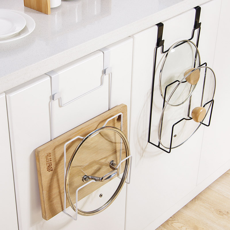 Hanging Pot Lid Rack for Cupbo - огляд і ціна Food Storage Shelving