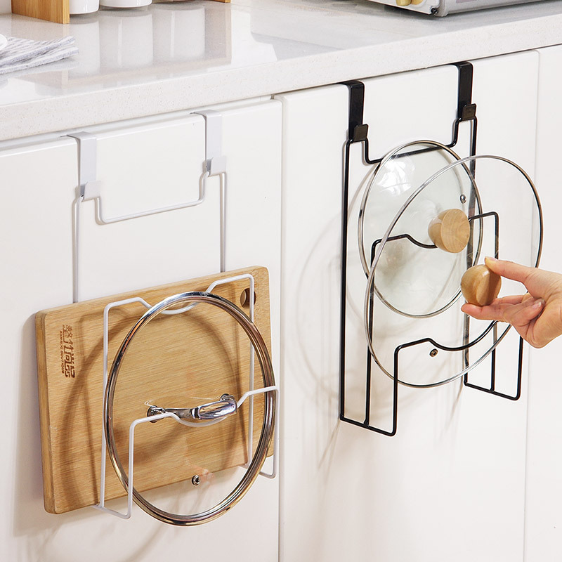 Hanging Pot Lid Rack for Cupbo - огляд і ціна Food Storage Shelving