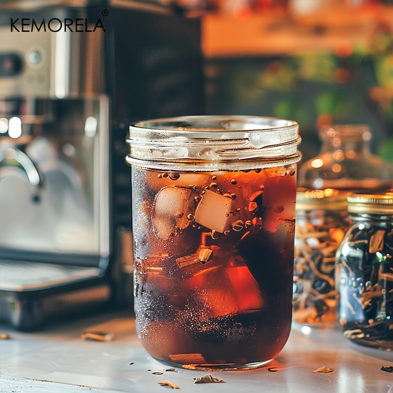KEMORELA Mason Jars 350ML With - огляд і ціна Food Storage Glass Box