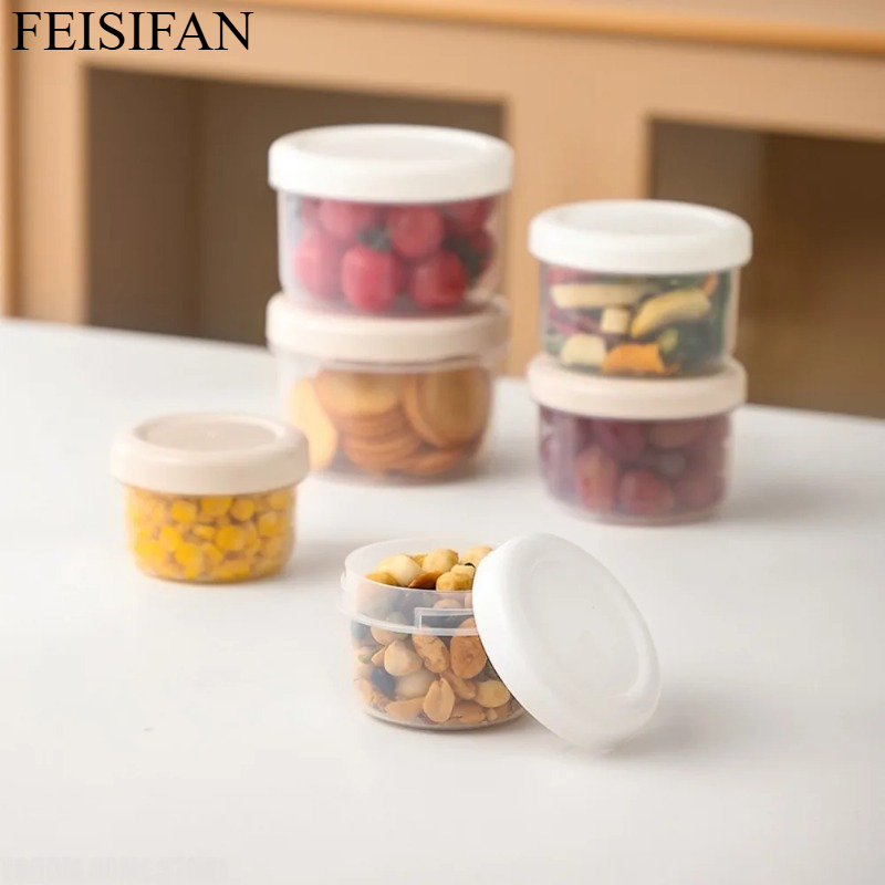 Portable Round Plastic Food St - огляд і ціна Food Storage Refrigerator