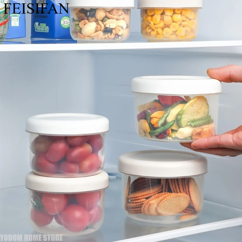 Portable Round Plastic Food St - огляд і ціна Food Storage Refrigerator
