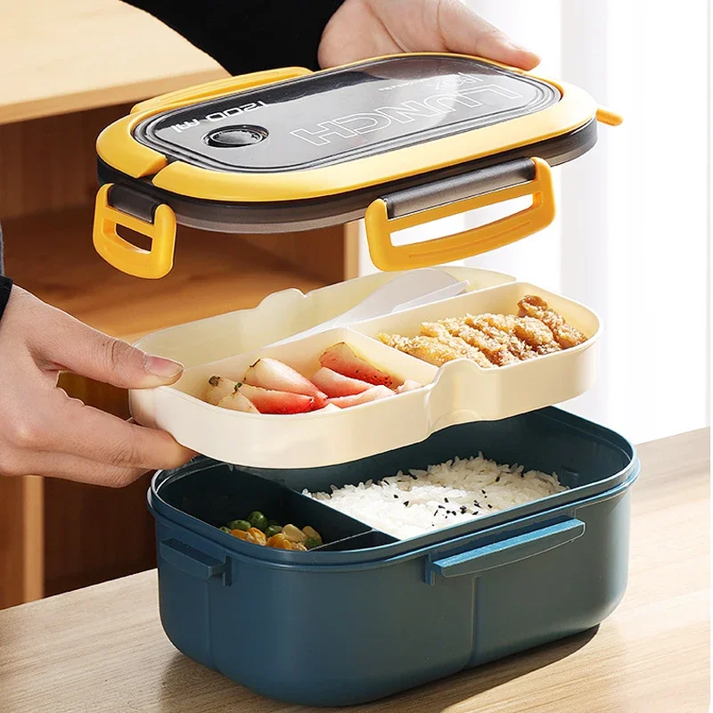 Hot Single Double-layer Lunch  - огляд і ціна Food Storage Vault