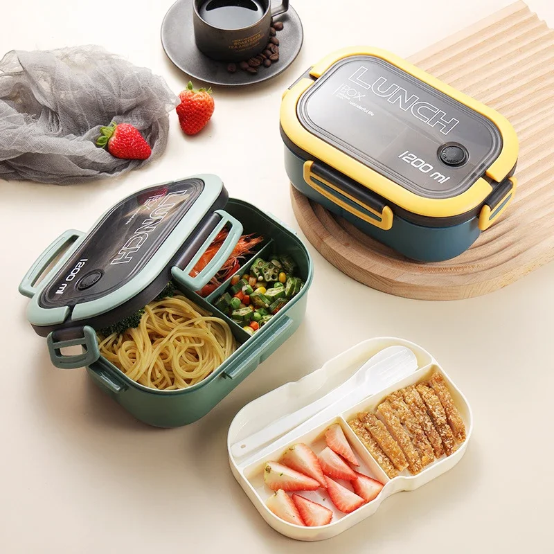 Hot Single Double-layer Lunch  - огляд і ціна Food Storage Vault