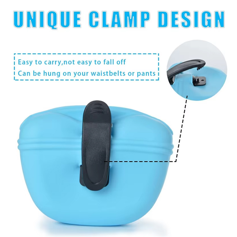 Silicone Dog Treat Pouch Magne - огляд і ціна Food Storage Zip Bags