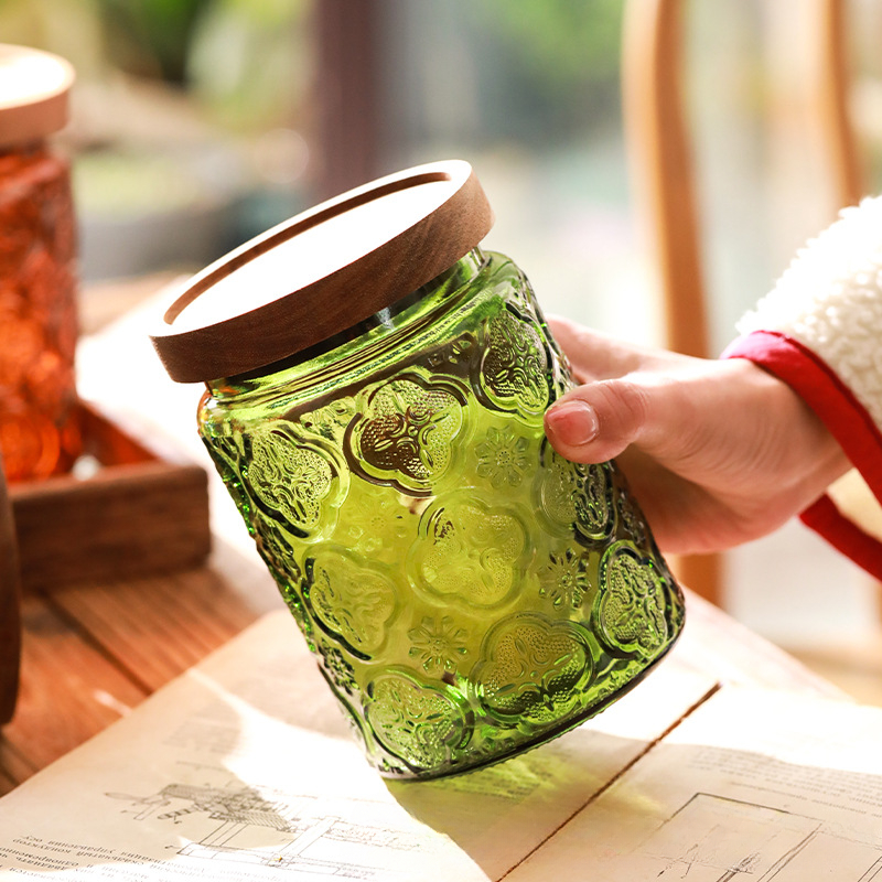 Vintage Glass Kitchen Storage  - огляд і ціна Food Storage With Glass Lids